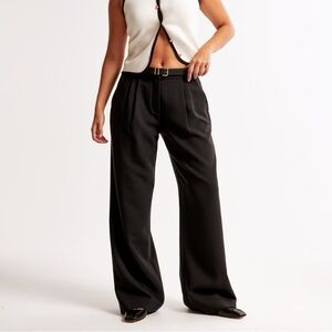 Abercrombie size 30 long - Curve Love Sloane Low Rise Tailored Wide Leg Pant